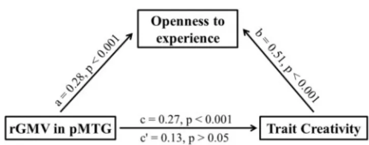 Table 2 Brain regions significantly correlated with the SWCAT