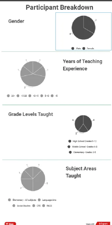 Figure 1: Participants Breakdown 