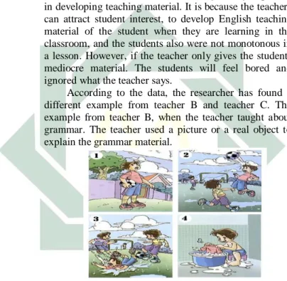 Figure 4.2Example of grammar material in descriptive 