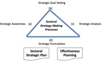 Figure 7. Sectoral Strategy Making Processes. 
