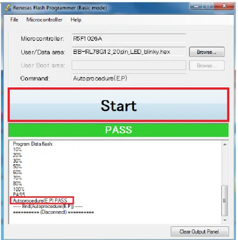 Figure 3-10.  [Autoprocedure (E.P)] Command Execution Results 