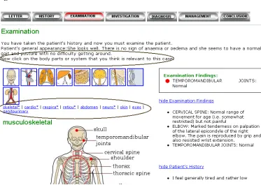Figure 1: The advance case study gives wider scope of user choices. 