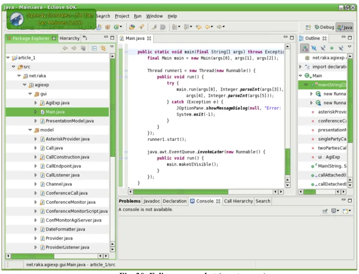 Fig. 21. Snippet from constructor of Main class