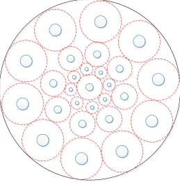 Figure 2 BRISK sampling pattern 