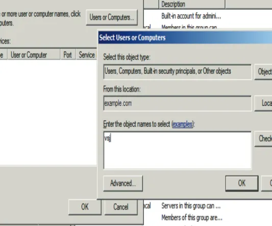 Figure 5: Finding and adding services for delegation
