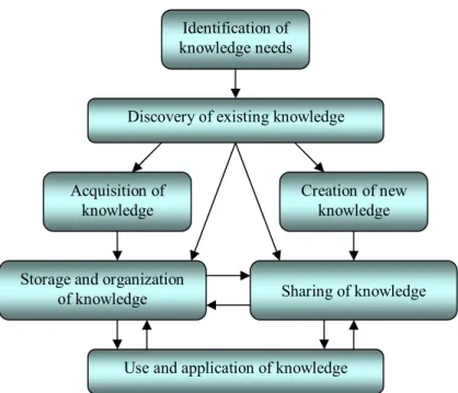 Figure 3:  Knowledge Management Processes 
