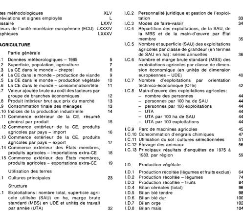 Table des matières 
