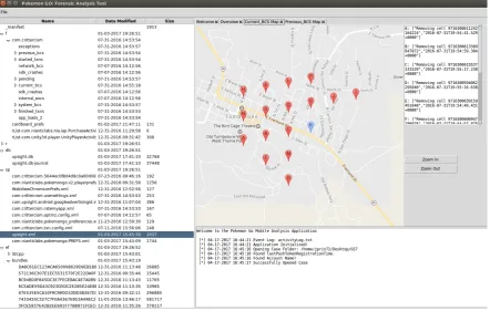 Figure A2. Pokémon GO: Map Crittercism Logs.
