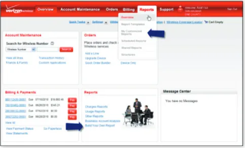 Figure 5: My Business Account screen view
