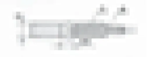 Fig. 2. Outline of the combustion chamber (type B in Table 2) together with the temperature probe: 
