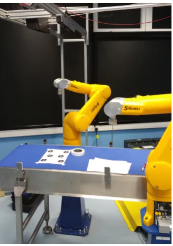 Figure 4. Robot Arm used for positioning camera
