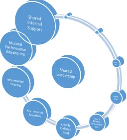 Figure 2: Lisa’s reflections on critical internal factors related to shared leadership