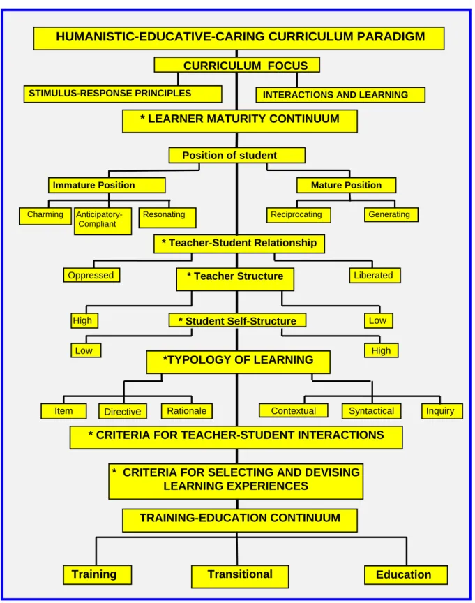 FIGURE 1.1:      CONCEPTUAL FRAMEWORK: TRAINING-EDUCATION  CONTINUUM