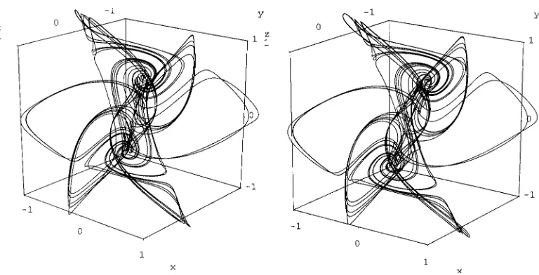 Fig. 3. A “strange attractor” (in