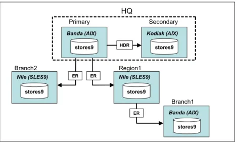 Figure 2-1   HDR/ER environment