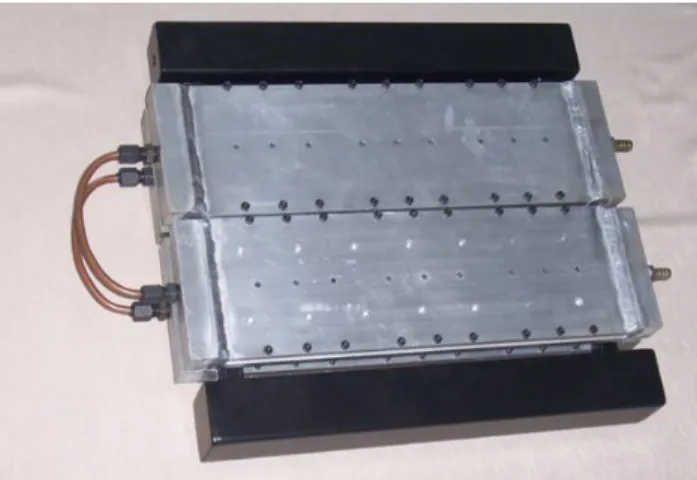 Fig. 5 Picture of TEG500 module from Thermonamic Anyway, even with only 1% of overall efficiency, having an on-board generator of 450 W would be interesting for an electric car