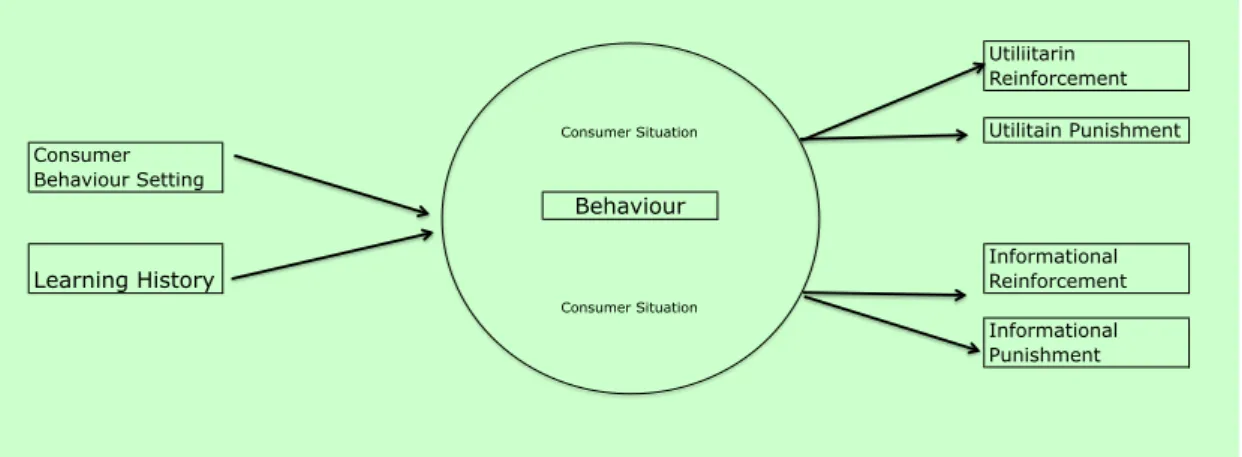 Figure	8	Summary	of	the	Behavioural	Perspective	Model	(Foxall,	2010b)	