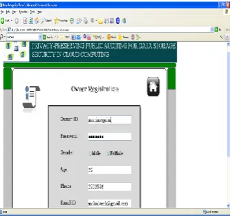 Figure 3. Owner Login Verification To Mail 