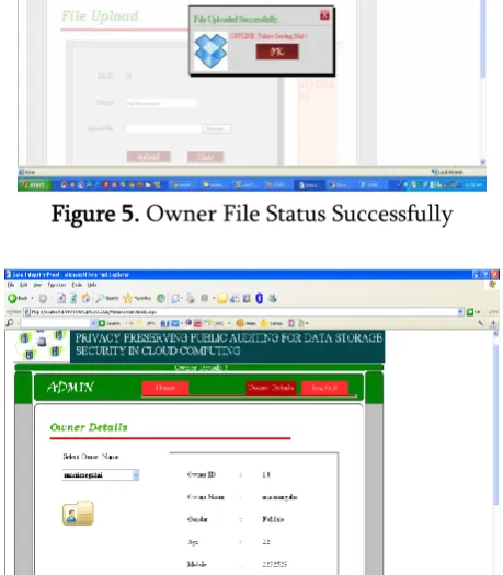 Figure 6. View File Details by Administrator 
