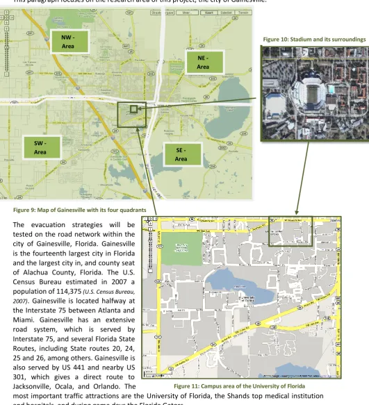 Figure 10: Stadium and its surroundings 