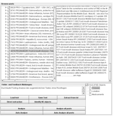 Figure 2: Screenshot of the Knowledge Extraction Workbench [24]