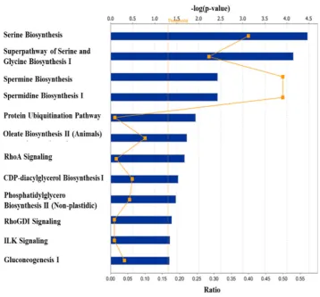 Table 1. Genes differentially expressed in the skeletal muscle of finishing pigs fed a lysine-deficient vs