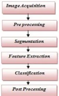 Figure 1. Traditional Steps of Character Recognition 