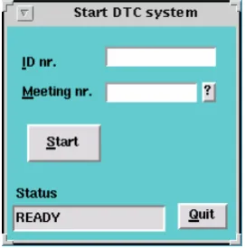 Figure 14  The login HCI-view. 