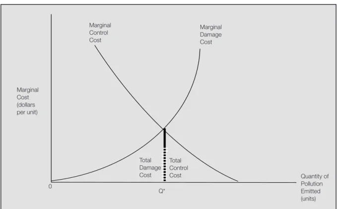 Figure III-2-6: Efficient Allocation of a Fund Pollutant