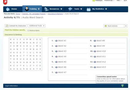 Figure 1 Picture word association. Source: http://www.rosettastone.co.uk/he-fe/foreign-language-solutions, accessed June 2013 