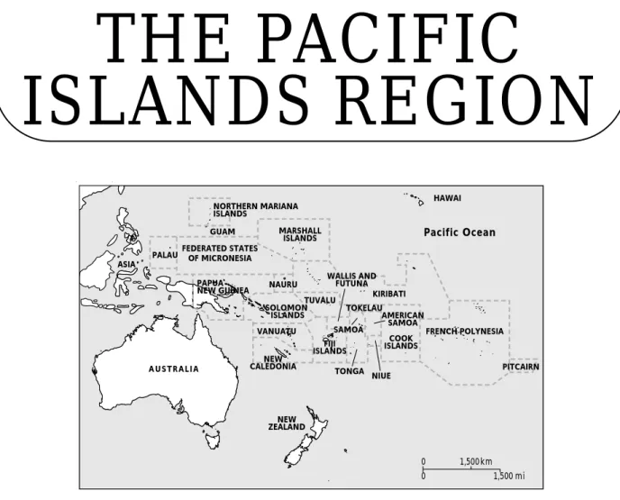 Table 1: Key characteristics of Pacific Island countries.