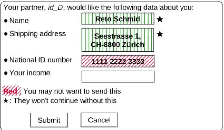 Figure 4 Example form for a real-time release (Step 8).