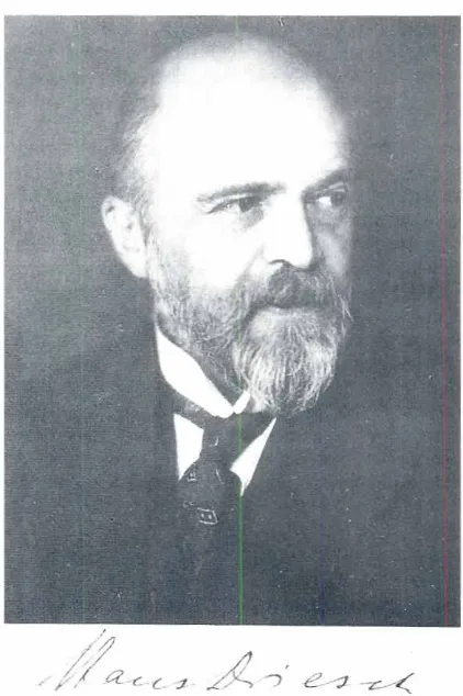 Fig. 2. Hans Driesch(1867.1941).Phorographcourtesyof Prof Klaus Sander.