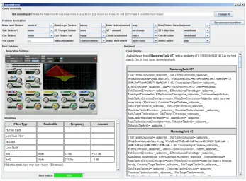 Fig. 6. Audio Advisor reading a natural language query containing a constraint