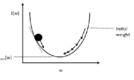 Figure 5. Gradient Descent Plot 