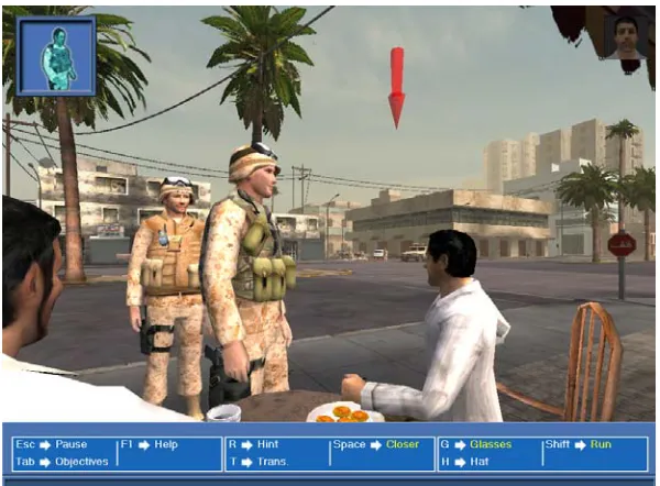 Figure 3: Briefing before starting a mission