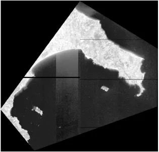 Figure 3. It shows the removal of the atmospheric adjacency effect by the de-glinting process