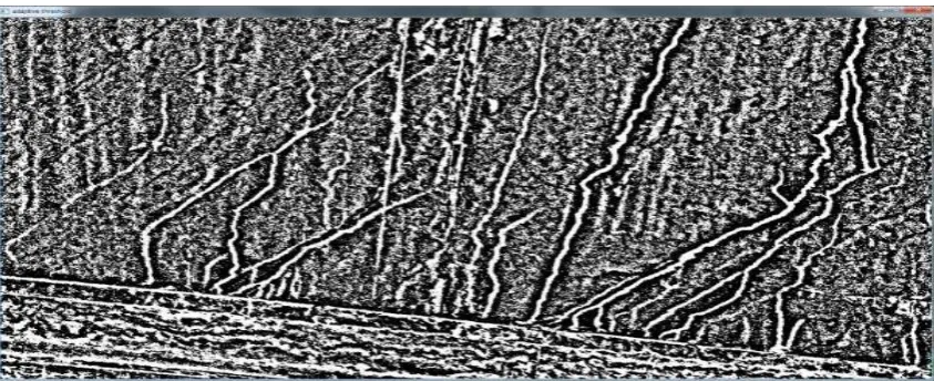 Figure 11. Data extracted from channel L (luminance) 