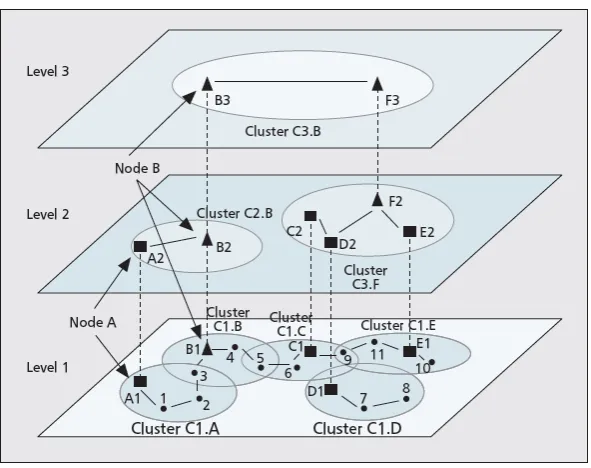 Fig. 2.7:Example of hierarchical network architecture (Villasenor-Gonzalez et al.,