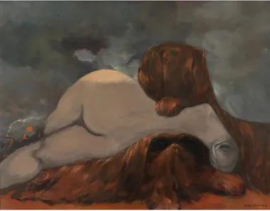 Fig. 4. Dorothea Tanning, Evening in Sedona, 1976. The Destina Foundation, New York © ADAGP, Paris and DACS, London 2018