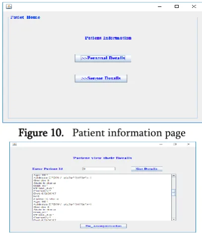 Figure 10.   Patient information page 