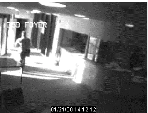 Figure 7-4  Webcam32 in action.  Lighting is an important issue.
