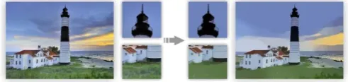 Figure 1. L0 smoothing accomplished by global small-