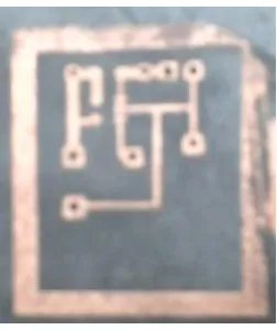 Figure 4.8.  The IC was then tested with a DC power supply. 