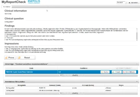 Figure 4 depicts the prototype graphical user interface of our context-sensitive CAR tool 