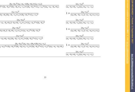 Table 2. �(�, �) and �′(�, �) for eight cases. 