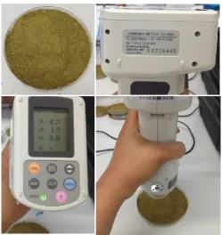 Figure 1.7 Steps involved in the measurement of colour 