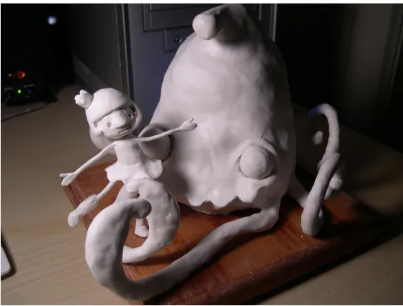 fig 6 - clay maquette