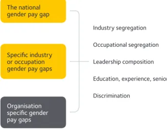Figure 2: Types of gender pay gaps