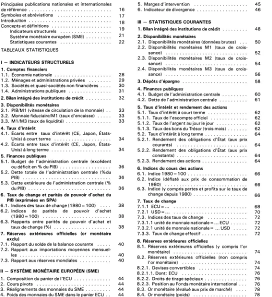 TABLEAUX STATISTIQUES 